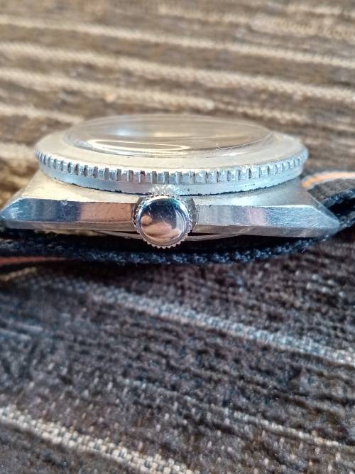 Rotary GT Monza wrist watch ghosted bezel 38mm ex crown WORKING