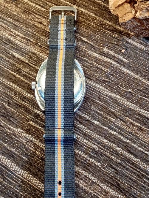 Rotary GT Monza wrist watch ghosted bezel 38mm ex crown WORKING