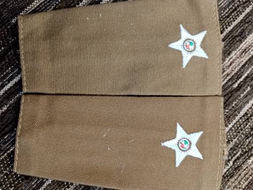 Nuetria cloth shoulder ranks
