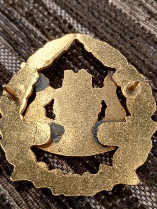 Metal rank badges