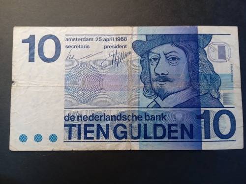 de nederlandsche bank Tiengulden 1968