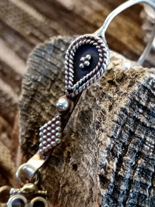 German silver earrings