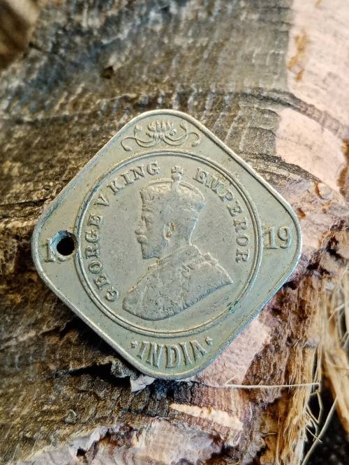 Indian 2 Annas 1919