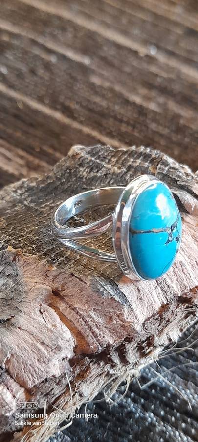 Sterling Silver ladies ring Size O No Box!