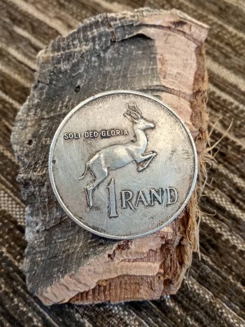 South Africa One Rand 80% Silver 1967