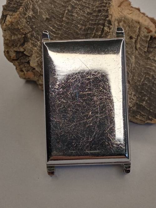 New old stock watch cases no crystal length: 38mm width: 26mm