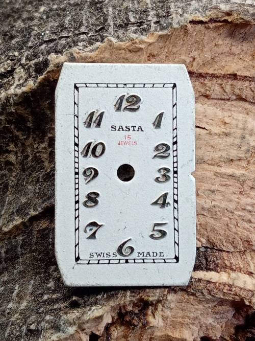 New old stock watch dials lenght: 19mm width: 12mm