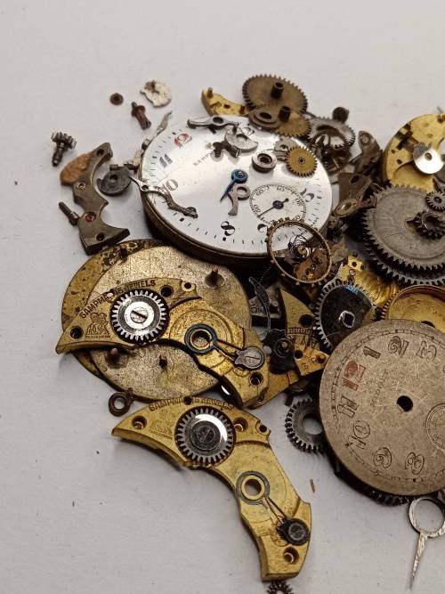 Pocket watch parts