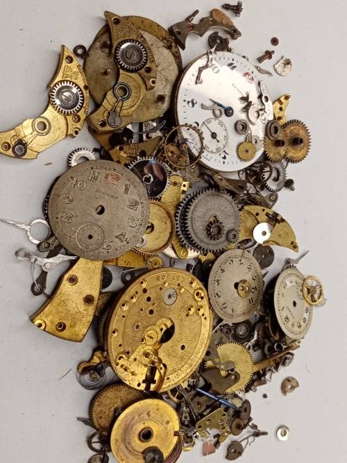 Pocket watch parts
