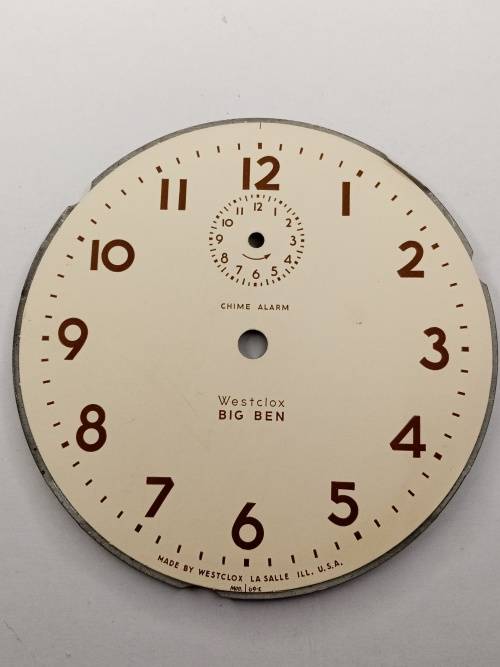 Big Ben chime alarm dial 110mm