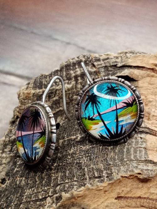 Butterfly wings earrings