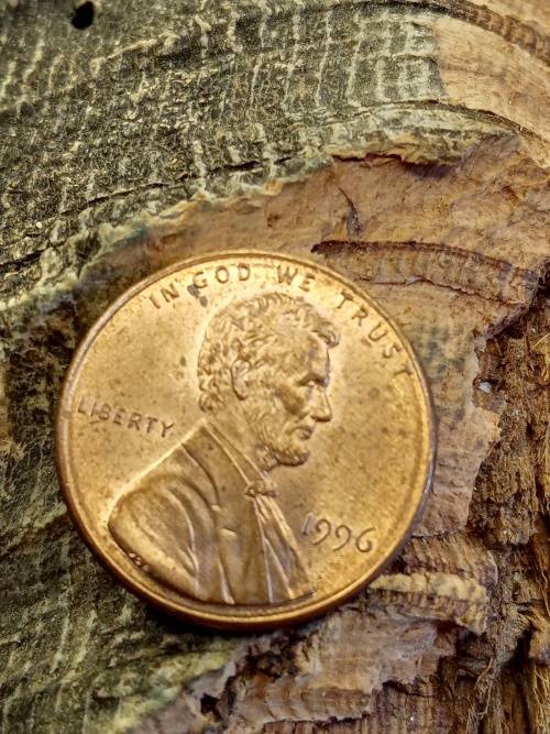 United States of America 1996 one cent