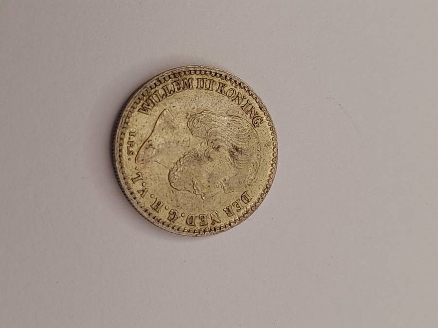 Netherlands 10 cents 1873