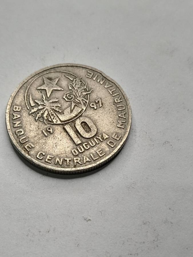 Mauritania 10 auguiya 1997