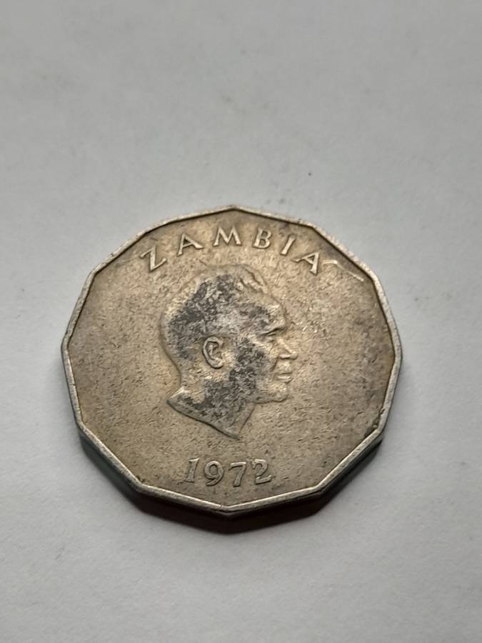 Zambia 50 Ngwee 1972