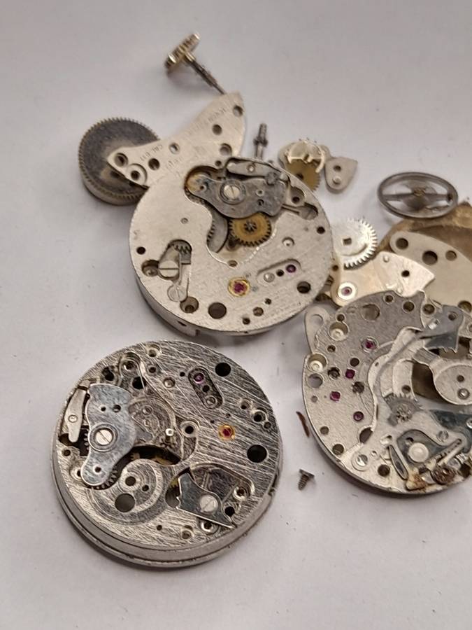 Watch parts for steampunk/repairs