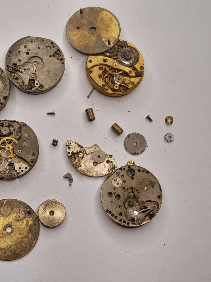 Watch parts for steampunk/repairs