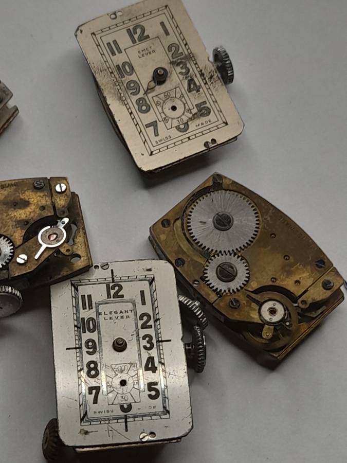 Watch parts for steampunk/repairs