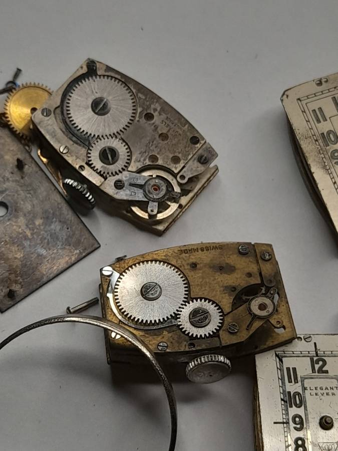 Watch parts for steampunk/repairs