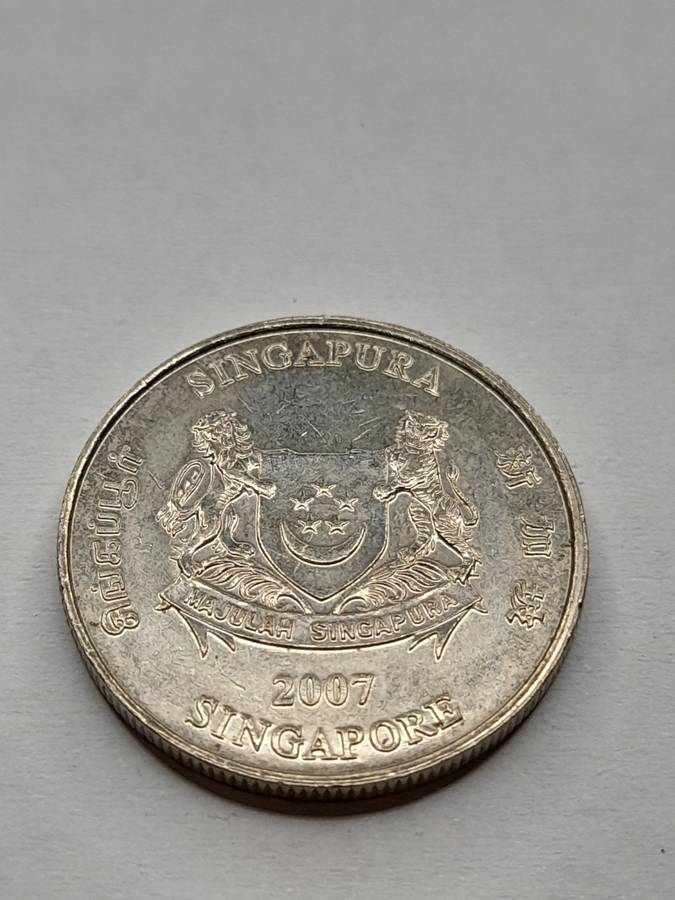 Singapore 20 cents 2007