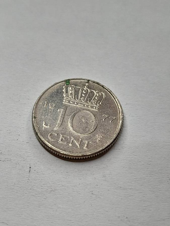 Netherlands 1977 10 cent