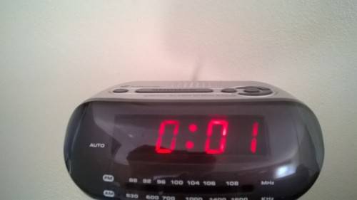 Safeway digital alarm clock