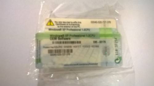 Windows XP sp1 OEM DISC