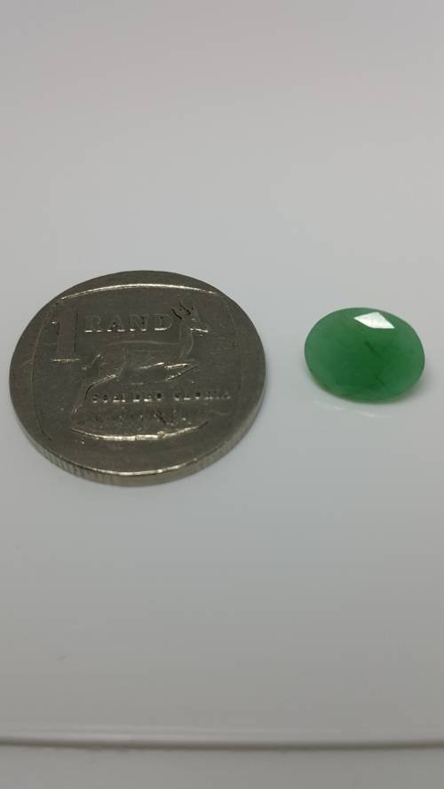 1.63CT AMAZING CHARACTERISTICS! 100% NATURAL GENUINE OPAQUE EMERALD