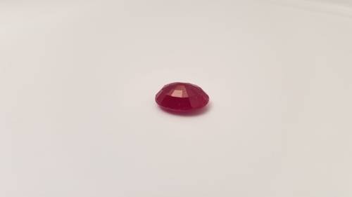 SALE!!!!     4.00ct CERTIFIED NATURAL Ruby - Purplish Red
