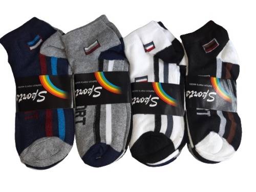 Bulk Pack of 12 X Pairs Sport Socks Low Cut UNISEX  Assorted colours  One Size Fits Most