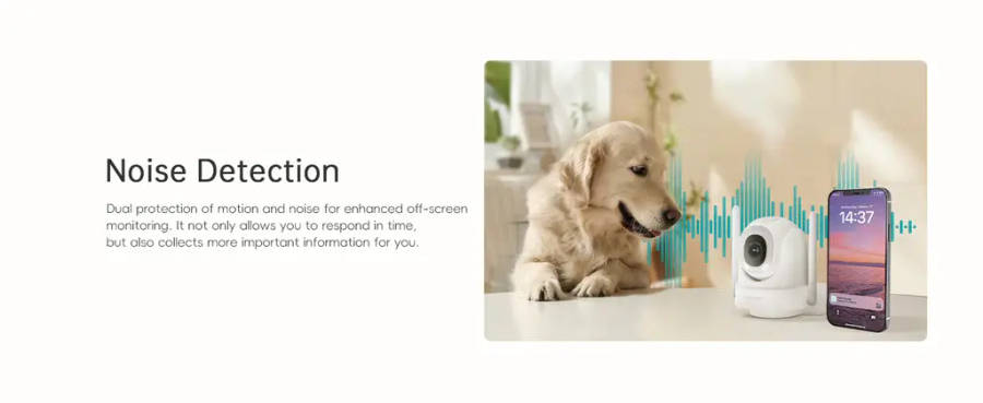 4MP PTZ Dual-Band 5G/2.4G ZUMIMALL Wired Security Camera