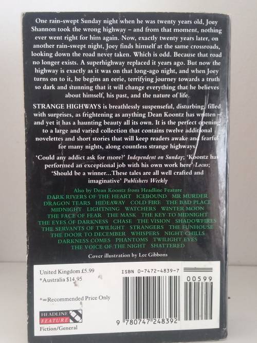 Strange Highways - Dean Koontz