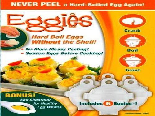 EGGIES HARD BOIL EGGS WITHOUT THE SHELL