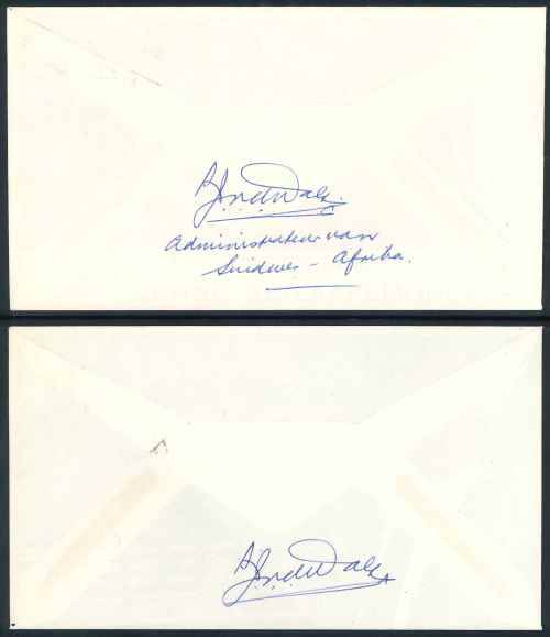 South Africa 1974/75 Signed Official First Day Covers x (2)