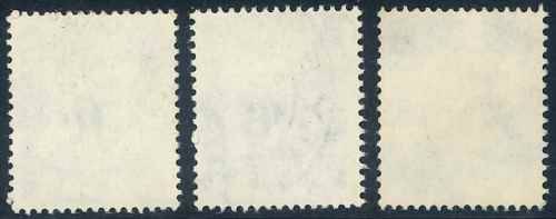 South Africa 1962 used 5c Postage Due stamps x (3)