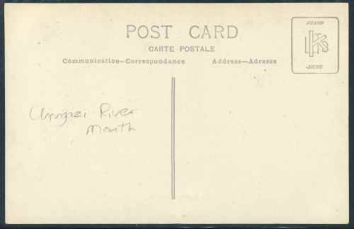 South Africa 1920's "Port St. Johns" Postcard showing the Umngazi River Mouth