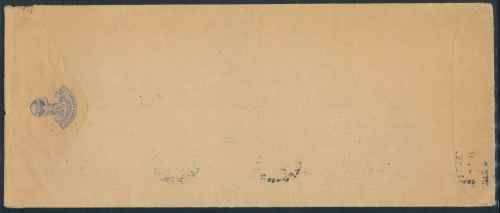 South Africa 1923 Cover with "Bloemfontein" Eight Line Machine Cancellation