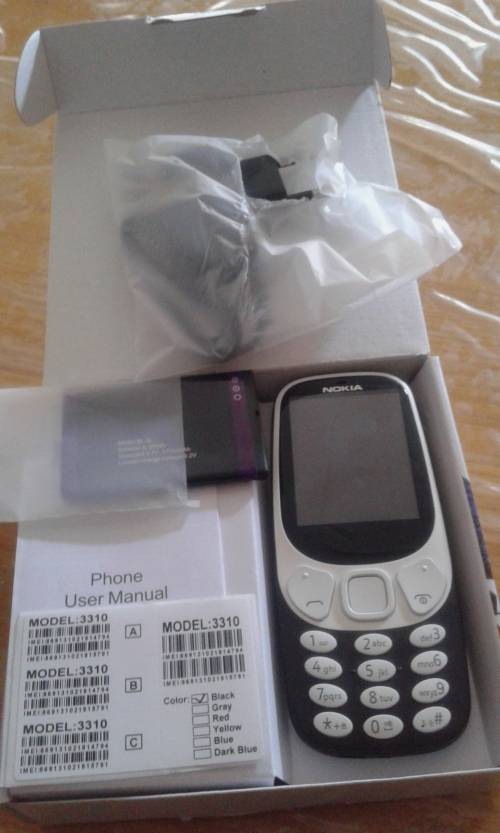 Nokia 3310 cellphone brand new