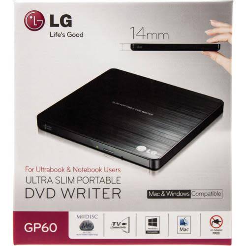 HL- LG SATA EXTERNAL DVD WRITER RETAIL PACK