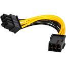 6-Pin To 8-Pin PCI Express Power Converter Cable For Video Card