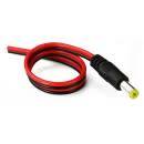 DC CABLE 12V MALE 30CM     PACK OF 10