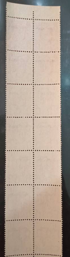 Burma 1945 Military Admn overprint Sg41 2As Block of 16 stamps