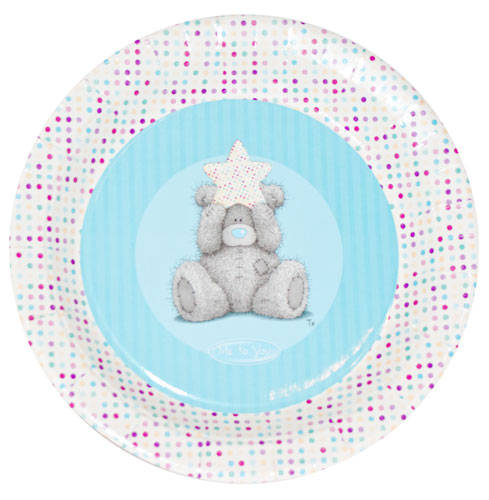 BOYS Tatty Teddy - Paper Plates - 8's