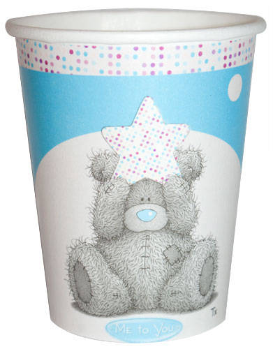 BOYS Tatty Teddy - Paper Cups - 8's