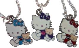 HELLO KITTY - Girl's necklace - 3 colours to choose from