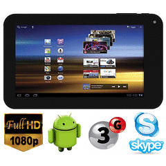 Dual Camera  7 Inch Google Android 4.0 Tablet PC 1.5Ghz Gpu - 3G - WIFI - 24Hr Delivery