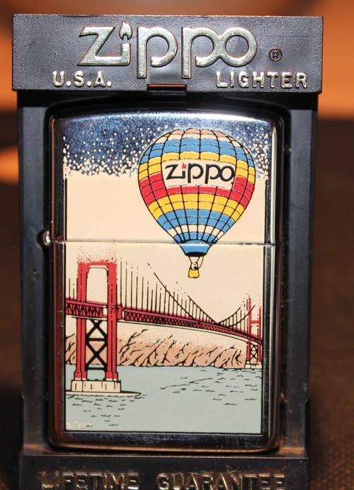 Original Zippo Lighter ****** Hot Air Ballon