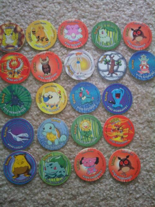 Pokemon Bundle (Tazos, Limited Edition Album & Pokemon Play it Disc)