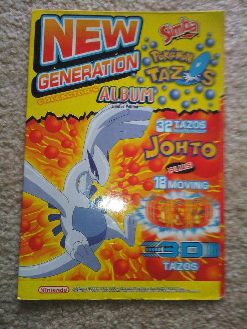 Pokemon Bundle (Tazos, Limited Edition Album & Pokemon Play it Disc)