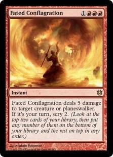 Magic the Gathering - Red White Fate (60 card deck)
